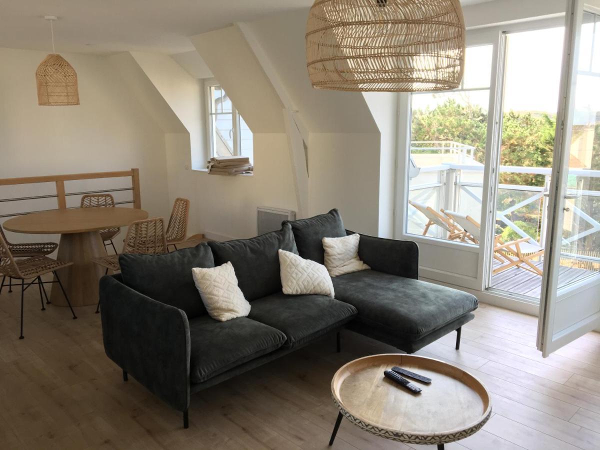 Nouveau! Superbe Appartement Avec Terrasse Vue Mer 昂布勒特斯 外观 照片